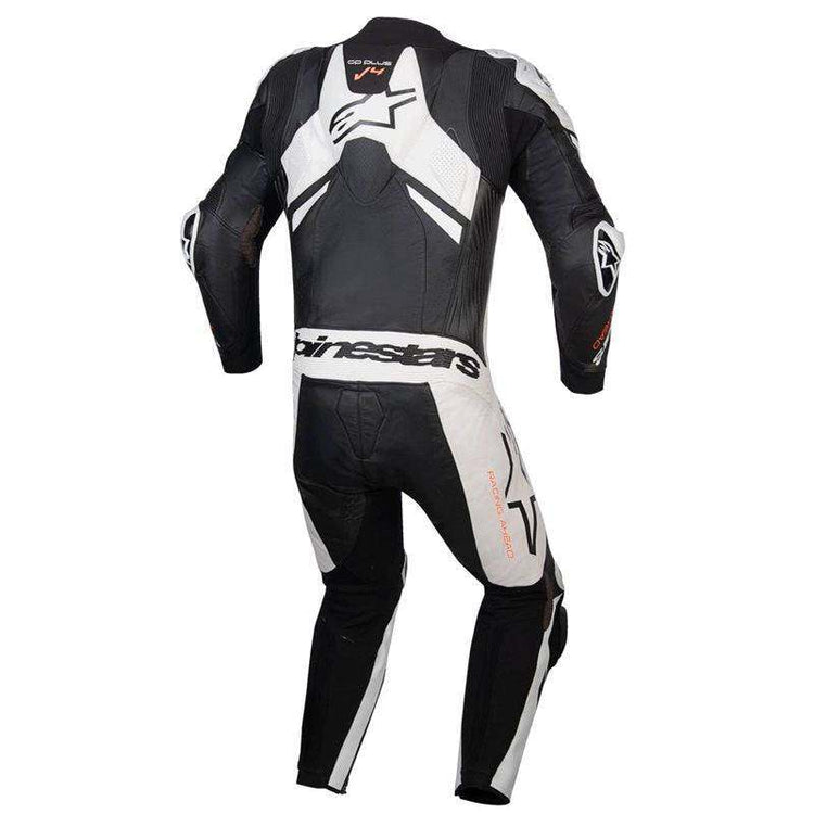 Alpinestars GP Plus V4 Sprint One Piece Leathers Back View - Race Blaze