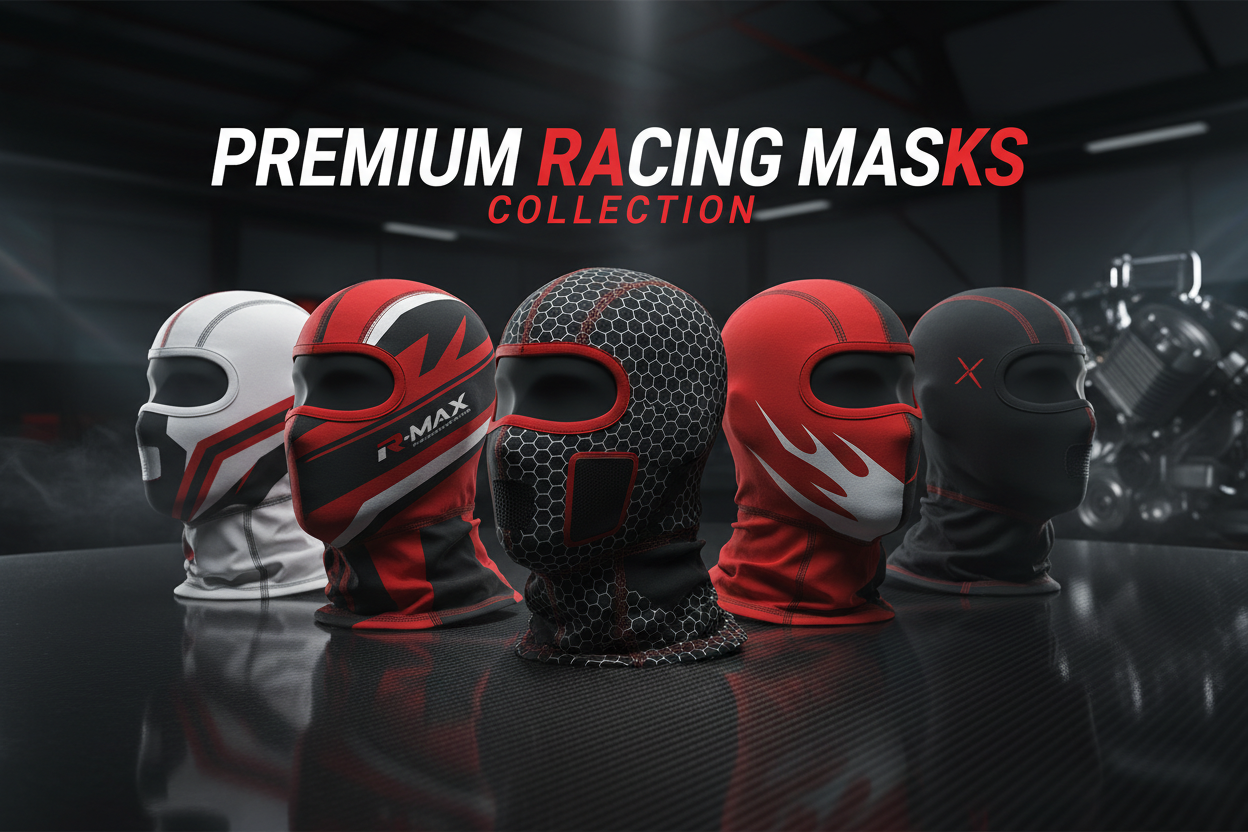 Racing Masks Collection Motorcycle Face Protection - Race Blaze