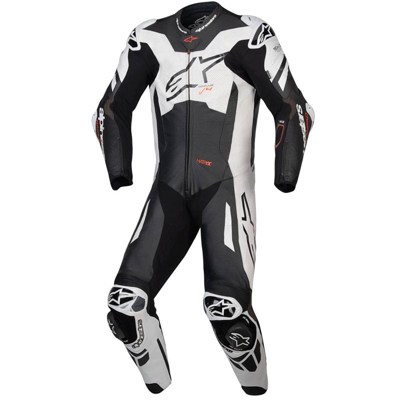 Alpinestars GP Plus V4 Sprint One Piece Leathers (Black|White)