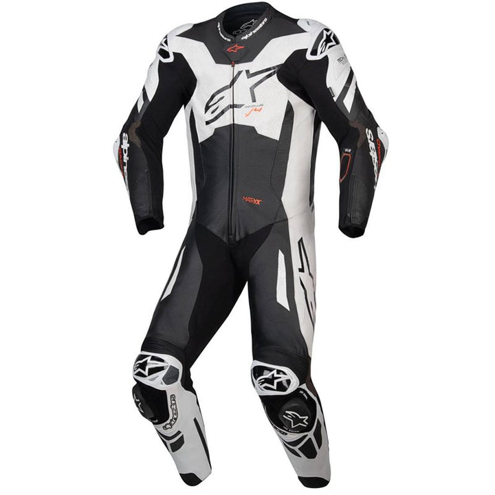 Alpinestars GP Plus V4 Sprint One Piece Leathers (Black|White)