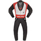 Richa Stradale One Piece Leathers Red White Back View - Race Blaze