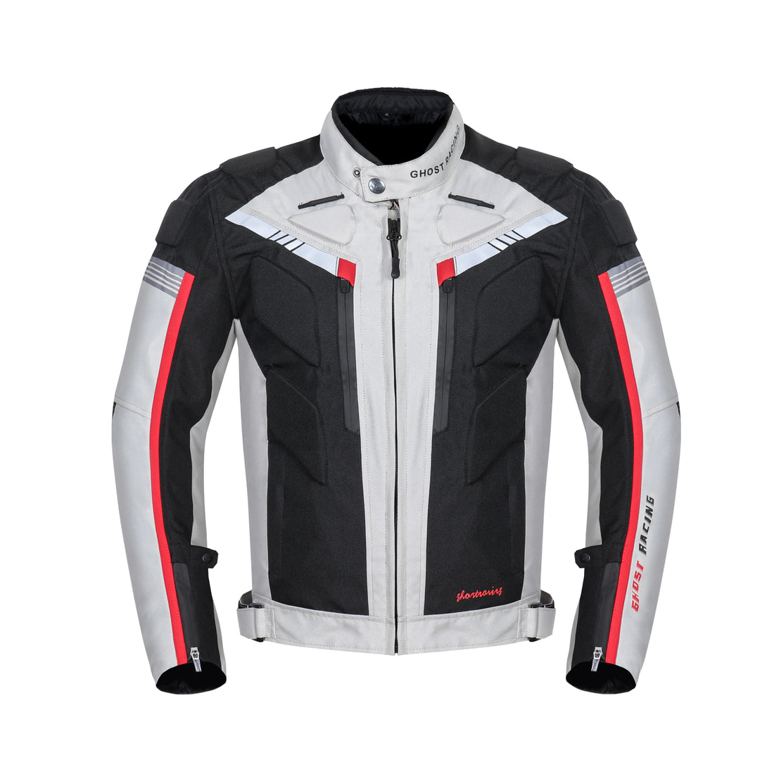 Knight Cycling Biker Motorcycle Road Jacket Black - Race Blaze