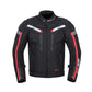 Knight Cycling Biker Motorcycle Road Jacket Black - Race Blaze