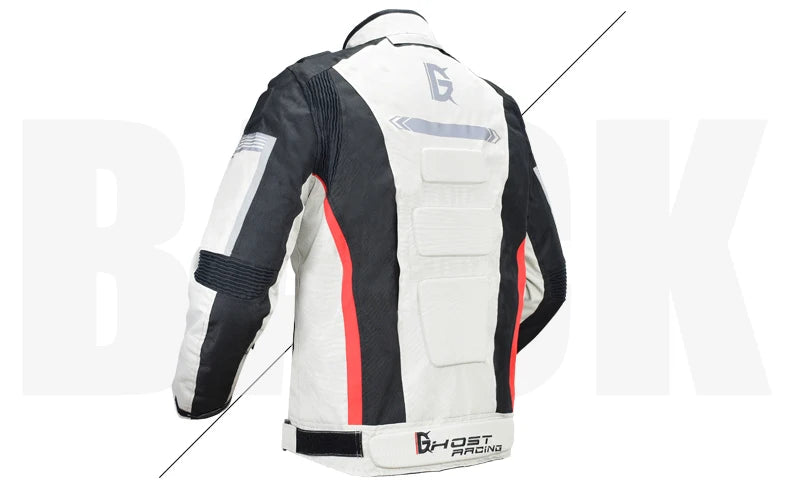 Knight Cycling Biker Motorcycle Road Jacket  - Race Blaze