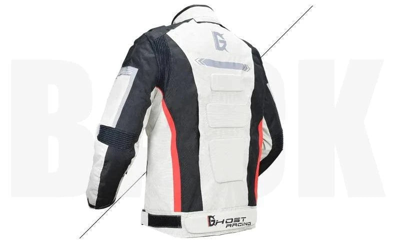 Knight Cycling Biker Motorcycle Road Jacket  - Race Blaze