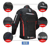 Knight Cycling Biker Motorcycle Road Jacket White Black  - Race Blaze