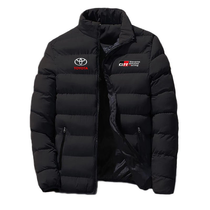 Toyota GR Racing Logo Print Autumn Winter Solid Color Outdoor