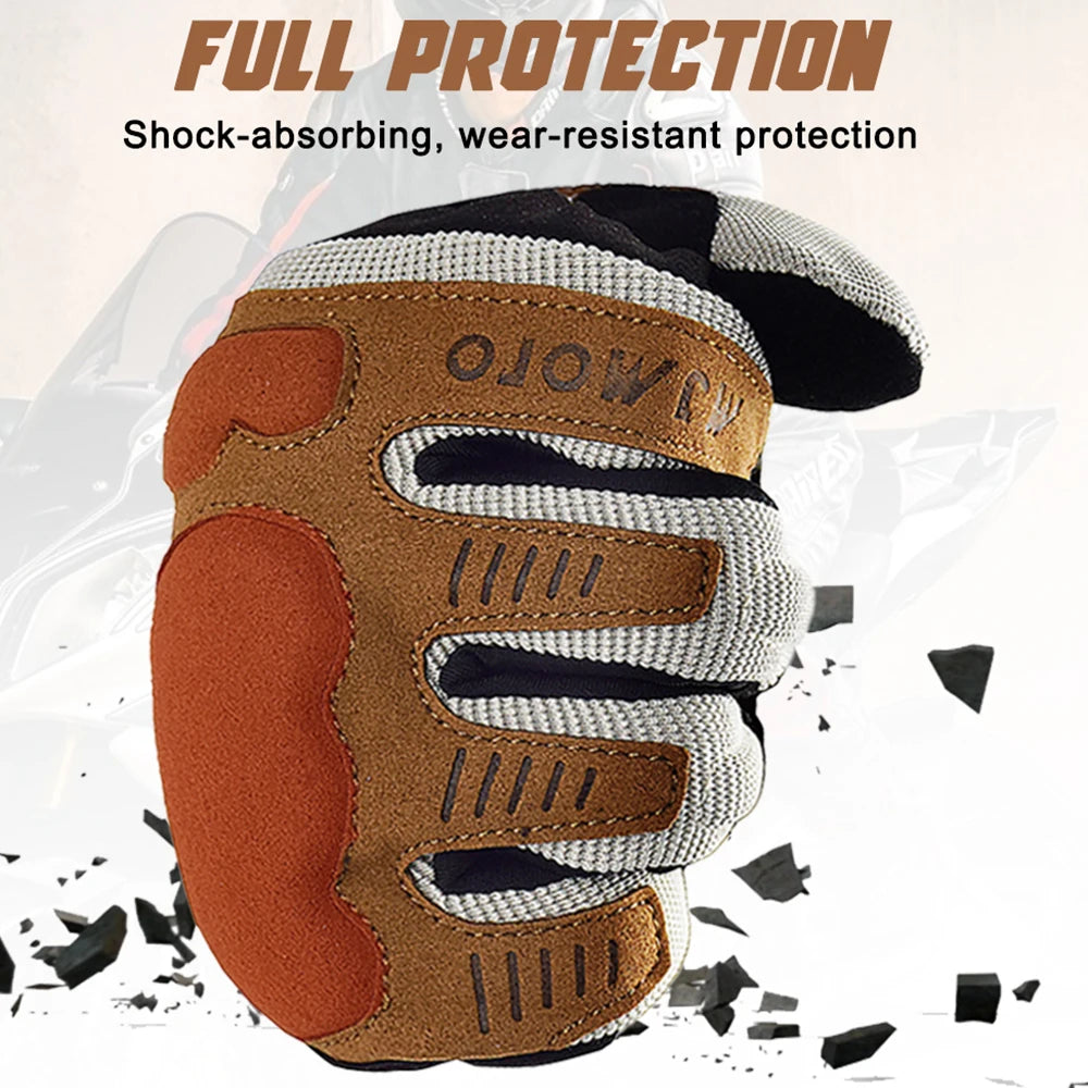 Summer Windproof Motorcycle Gloves Touchscreen Compatible