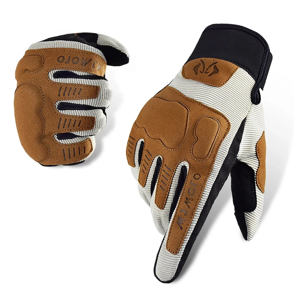 Summer Windproof Motorcycle Gloves Touchscreen Compatible