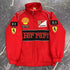 Embroidered F1 Racing Suit Casual Jacket Man Full Length - Race Blaze