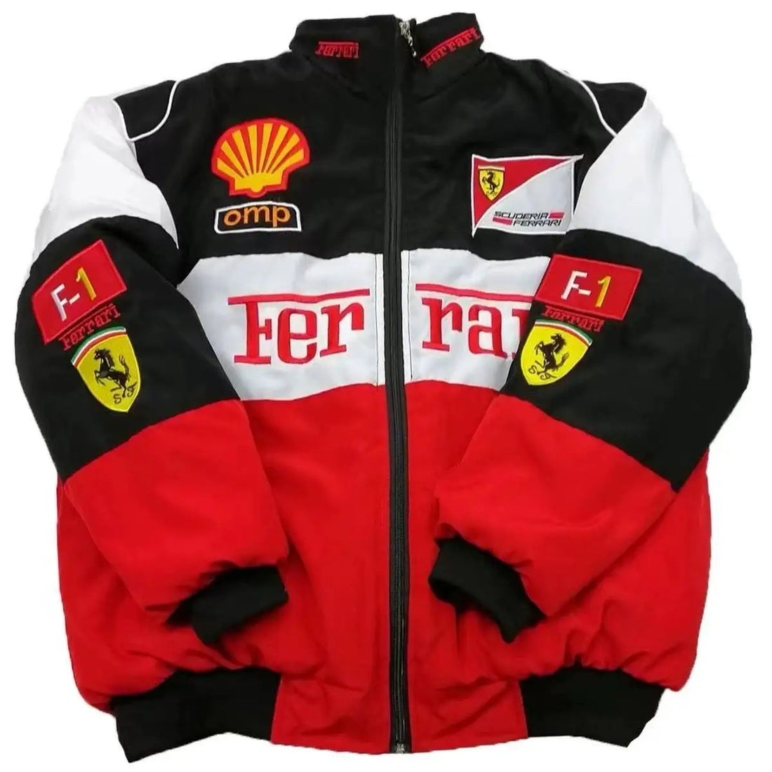 High Quality Ferrari F1 Embroidered Jacket Racing Team Jackets