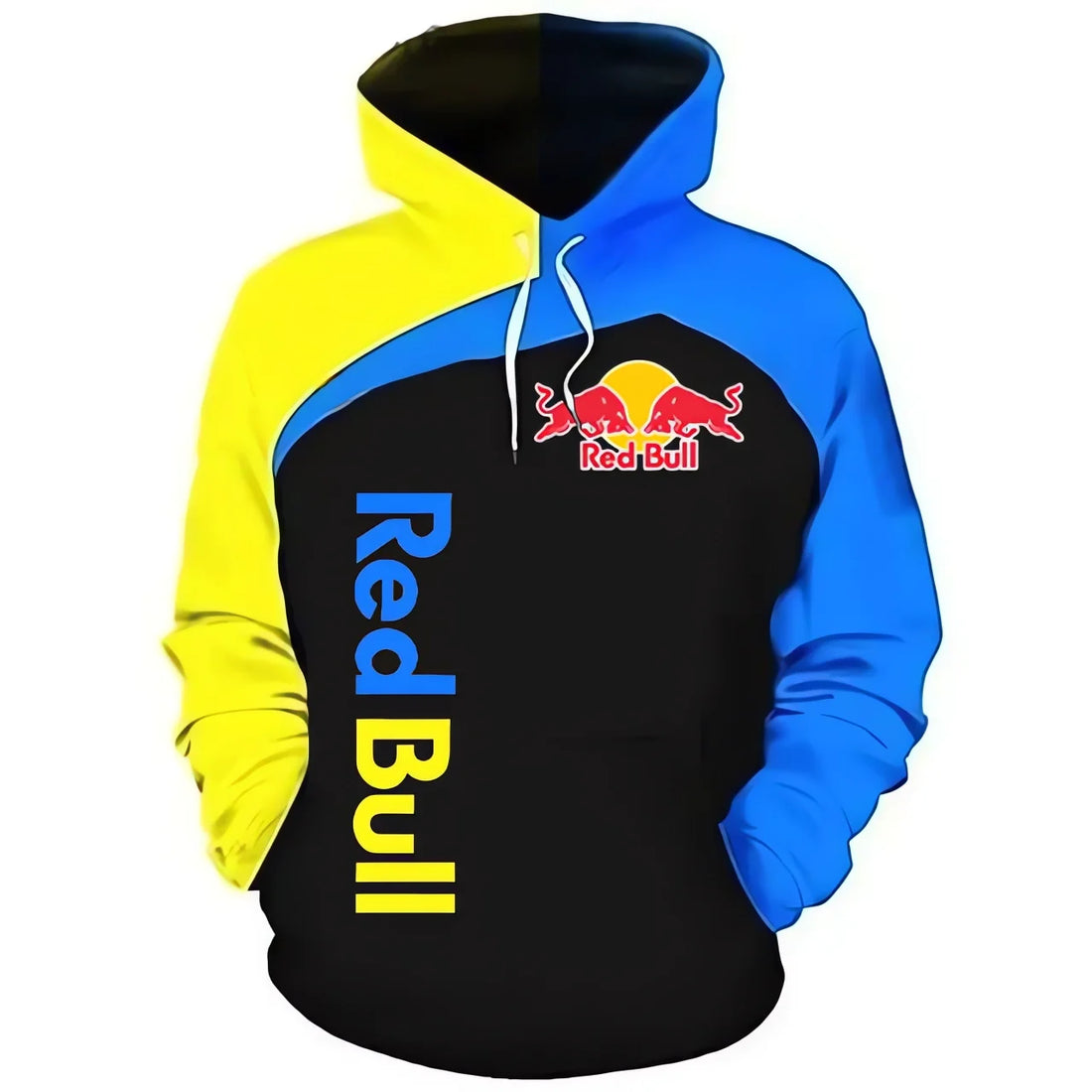 Spring and Autumn Red Bull Hoodie Street Fashion Suit