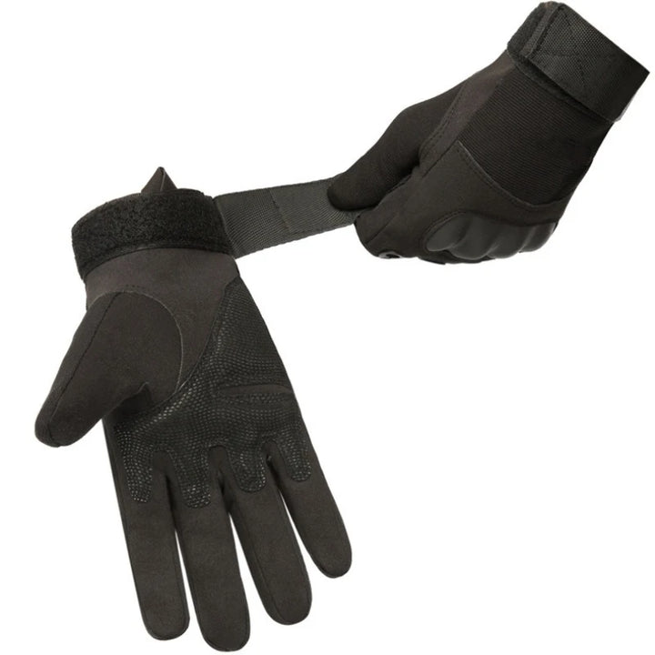 Tactical gloves for men anti-slip wear-resistant hard shell protection