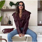 Vintage Leather Jacket Women Single Breasted Short Black - Race Blaze