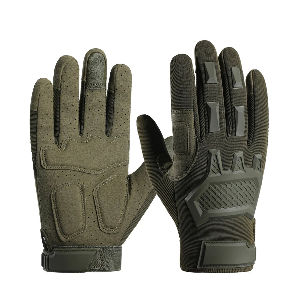 Men's Outdoor Full Finger Gloves Unisex Touchscreen Cycling Gloves
