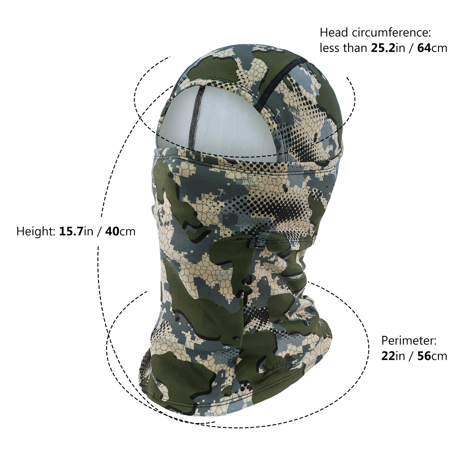 Hood Mask Windproof Fleece Neck Gaiter  Fishing Hunting Motorcycling