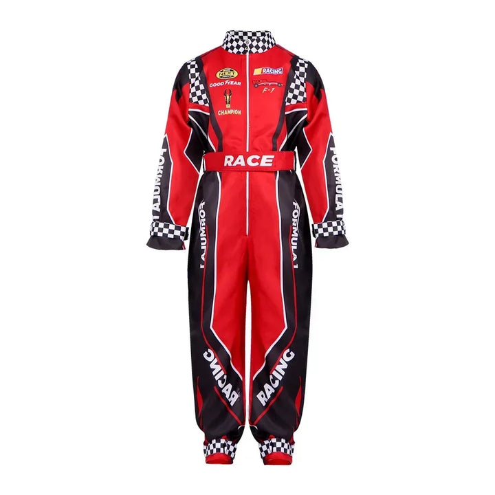 Boy Racer Cosplay Costume Red Classic Suit Jersey Clothes