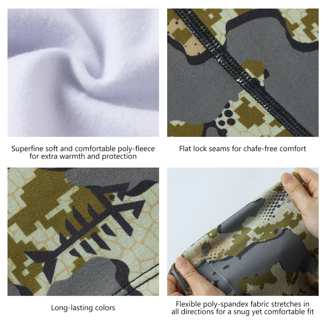 Hood Mask Windproof Fleece Neck Gaiter  Fishing Hunting Motorcycling