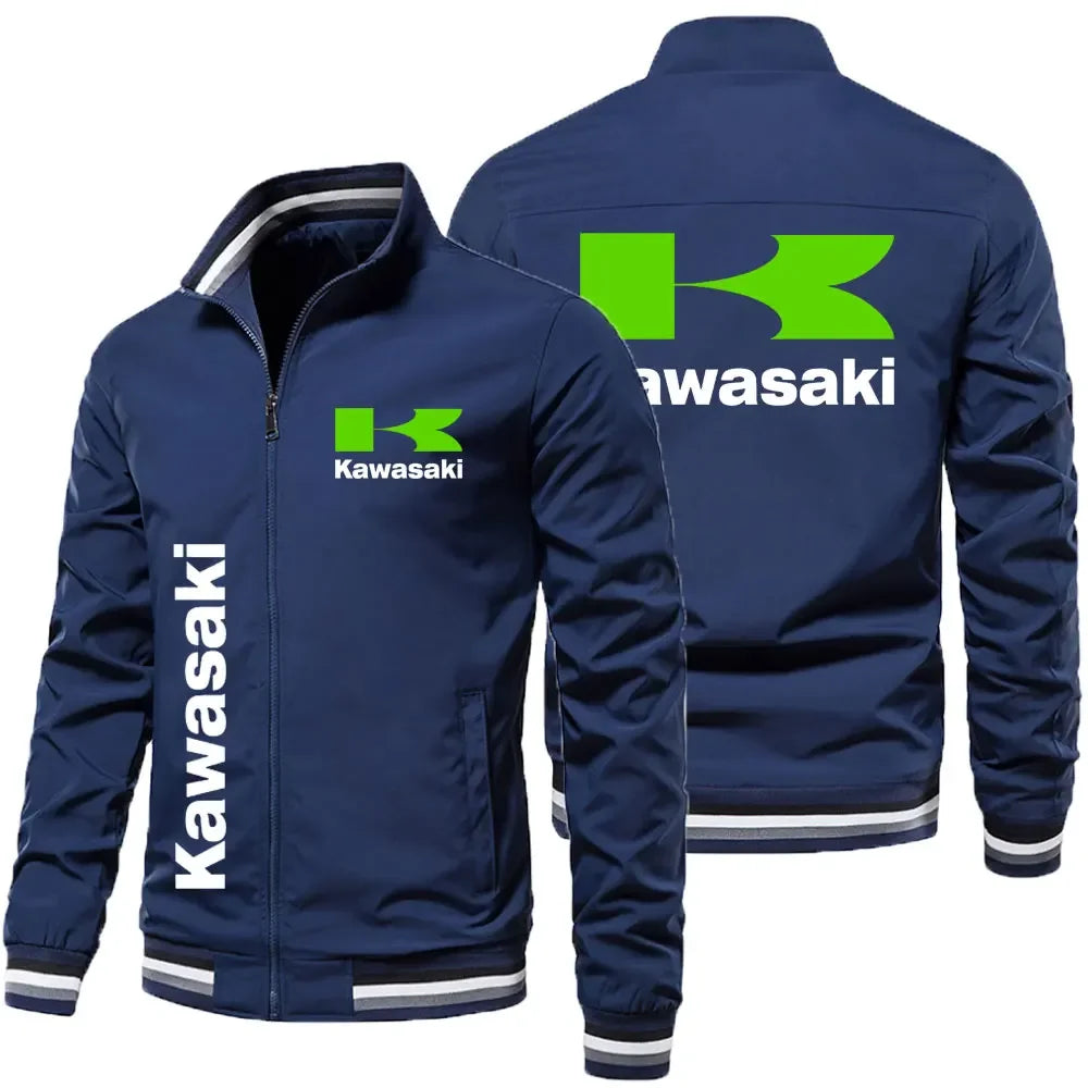 Green Speed Motorcycle Racing Jacket For Men Biker Jackets Coat - Race Blaze