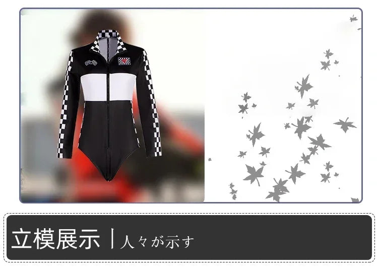 Race Car Driver Jumpsuit - Women & Girls Halloween Bodysuit