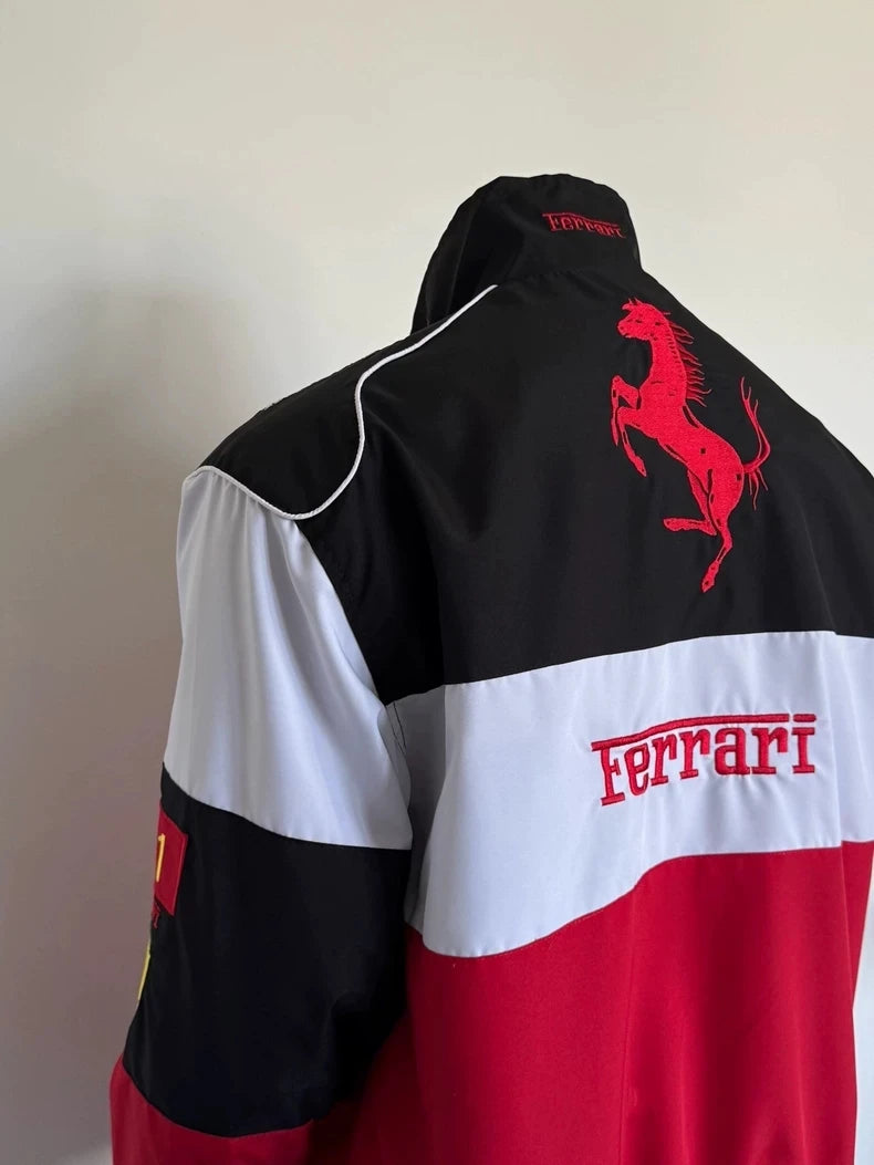 Embroidered F1 Racing Suit Casual Jacket - Custom Motorcycle Jackets