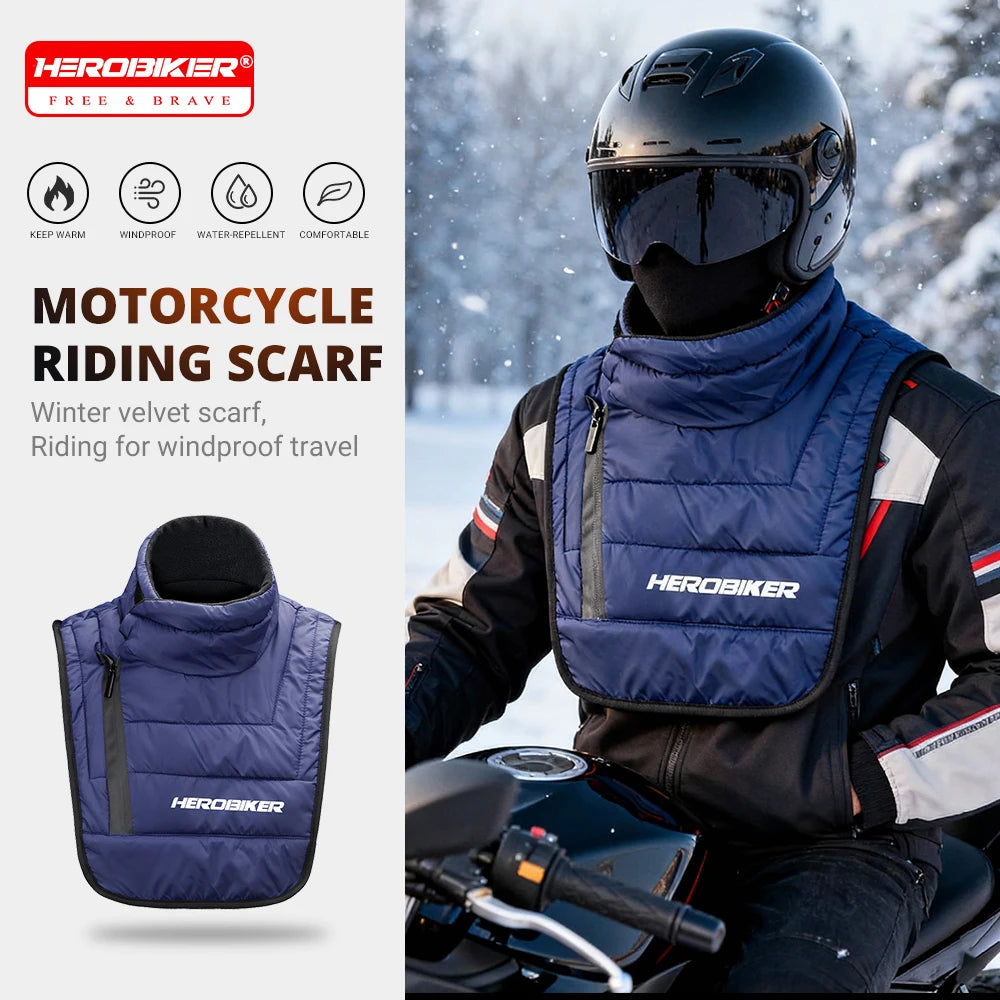 Winter Motorcycle Keeping Warm Neck Scarf Face Mask