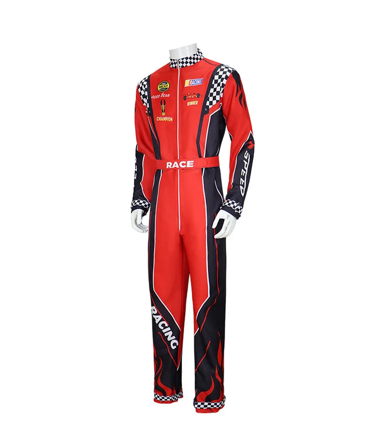 Highway cycling drifting racer kart jumpsuit training suit