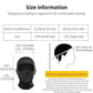 Balaclava Motorcycle Face Mask Moto Helmet Bandana Size Chart - Race Blaze