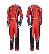 Highway Cycling Drifting Racer Kart Jumpsuit Women Detail - Race Blaze