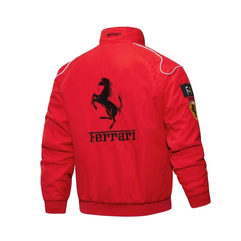 Embroidered F1 Racing Suit Casual Jacket - Custom Motorcycle Jackets