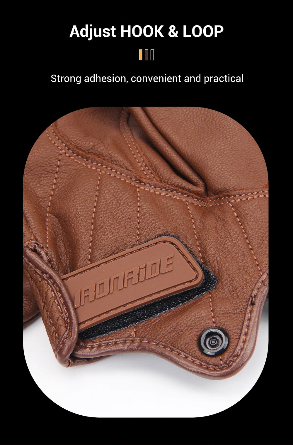 Motorcycle Gloves CE Men's Retro Moto Gloves Touch Screen