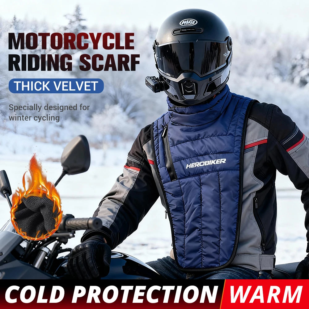 Winter Motorcycle Keeping Warm Neck Scarf Face Mask