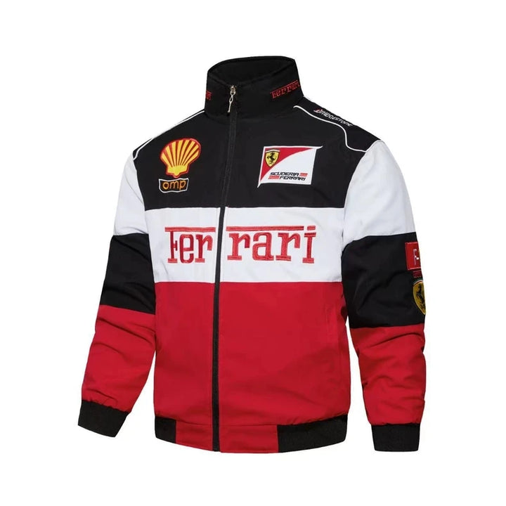 Embroidered F1 Racing Suit Casual Jacket - Custom Motorcycle Jackets