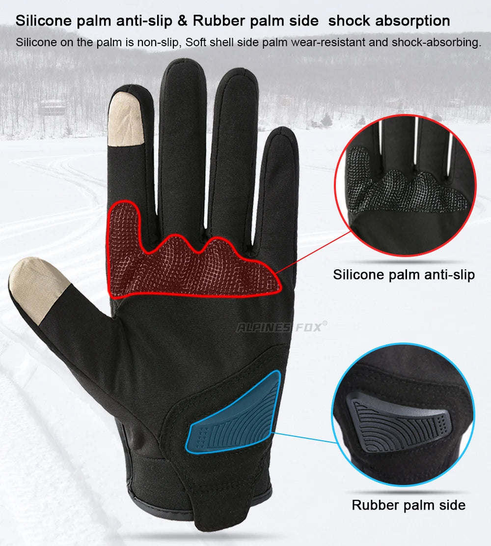 SUOMY Motorcycle Gloves Men Lady Touch Screen Motocross Glove