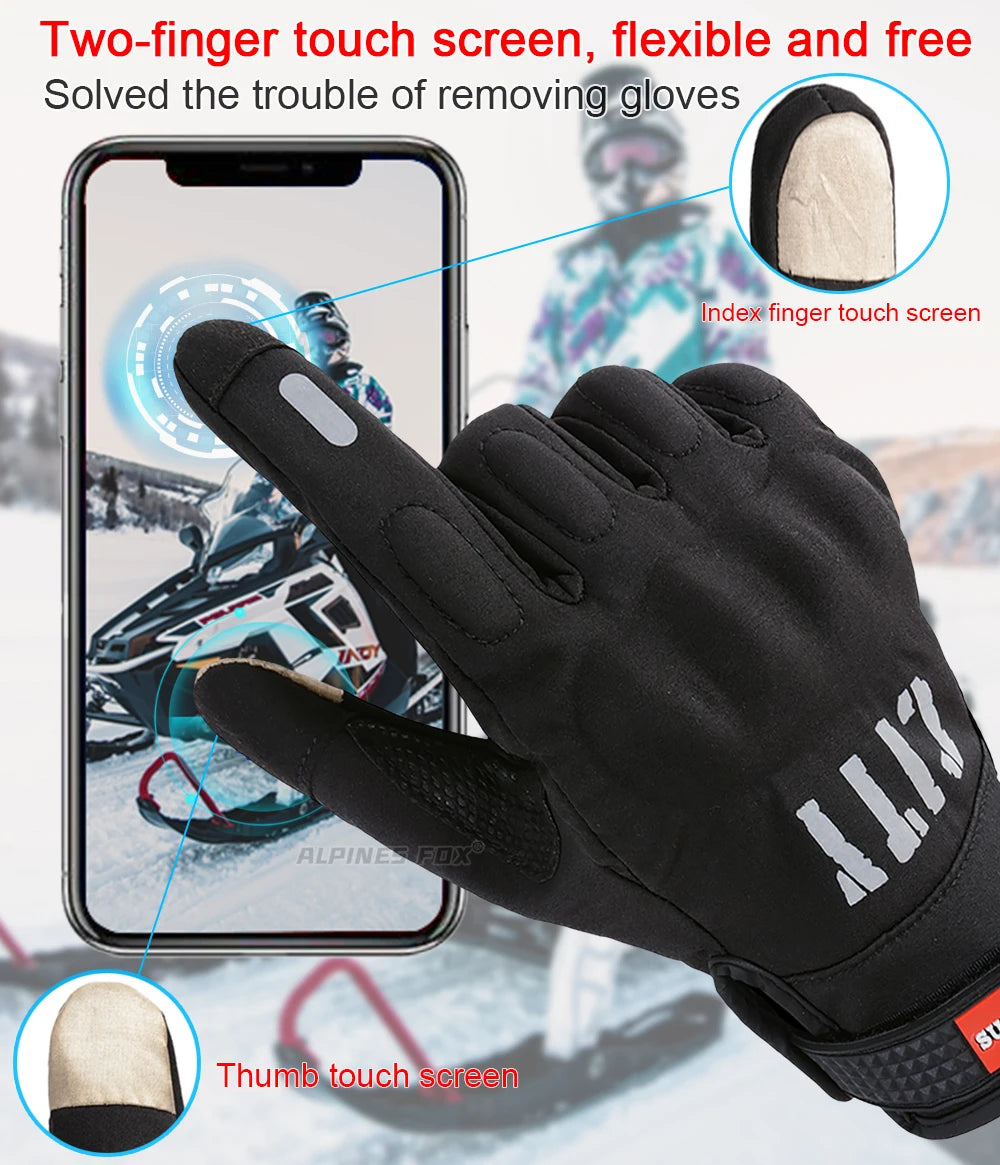 SUOMY Motorcycle Gloves Men Lady Touch Screen Motocross Glove