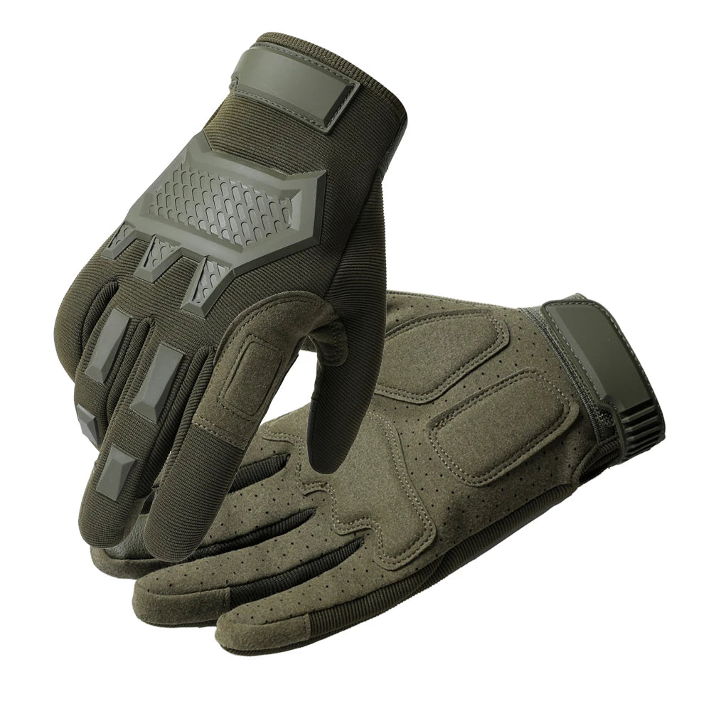 Men's Outdoor Full Finger Gloves Unisex Touchscreen Cycling Gloves