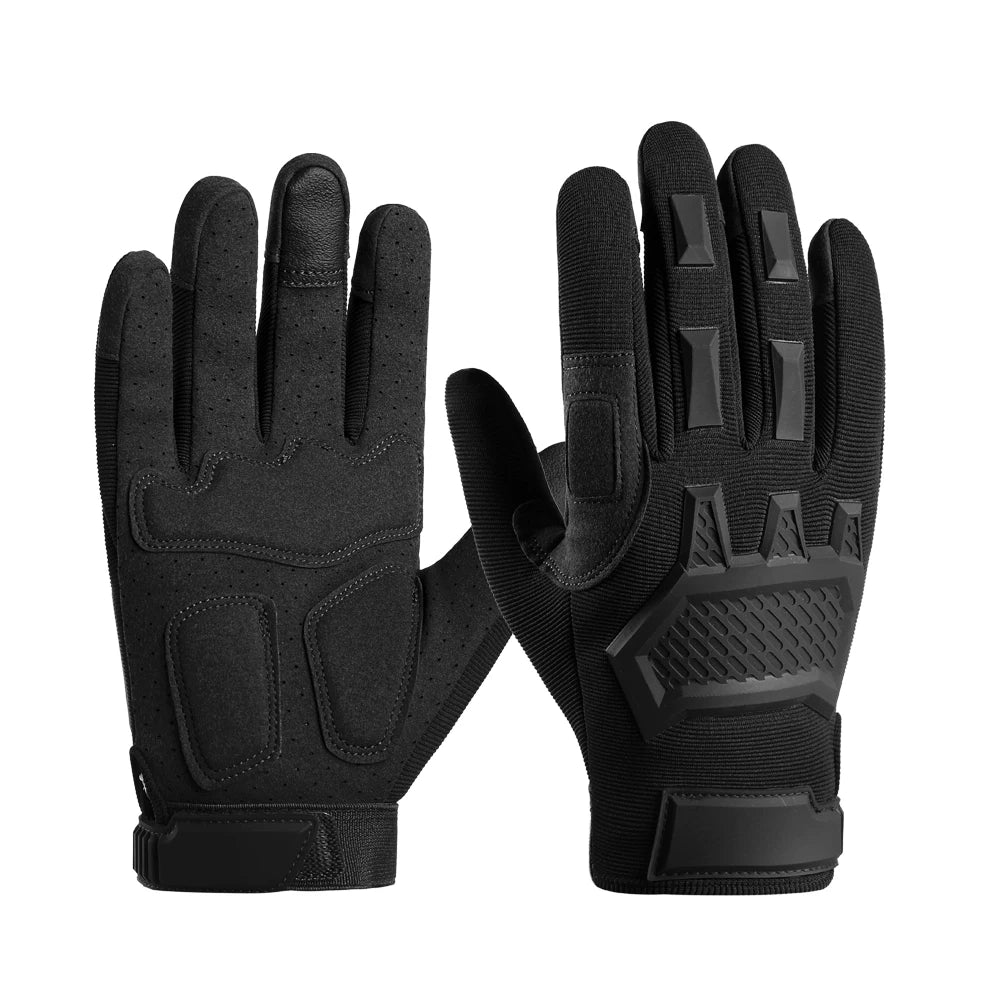 Men's Outdoor Full Finger Gloves Unisex Touchscreen Cycling Gloves