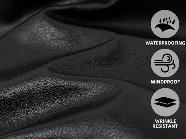 Leather Jacket Motorcycle Bomber Jacket Letter Embroidery Coats