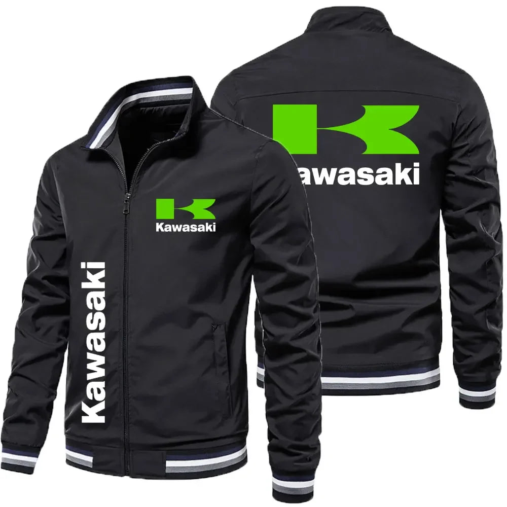 Green Speed Motorcycle Racing Jacket For Men Biker Jackets Coat - Race Blaze