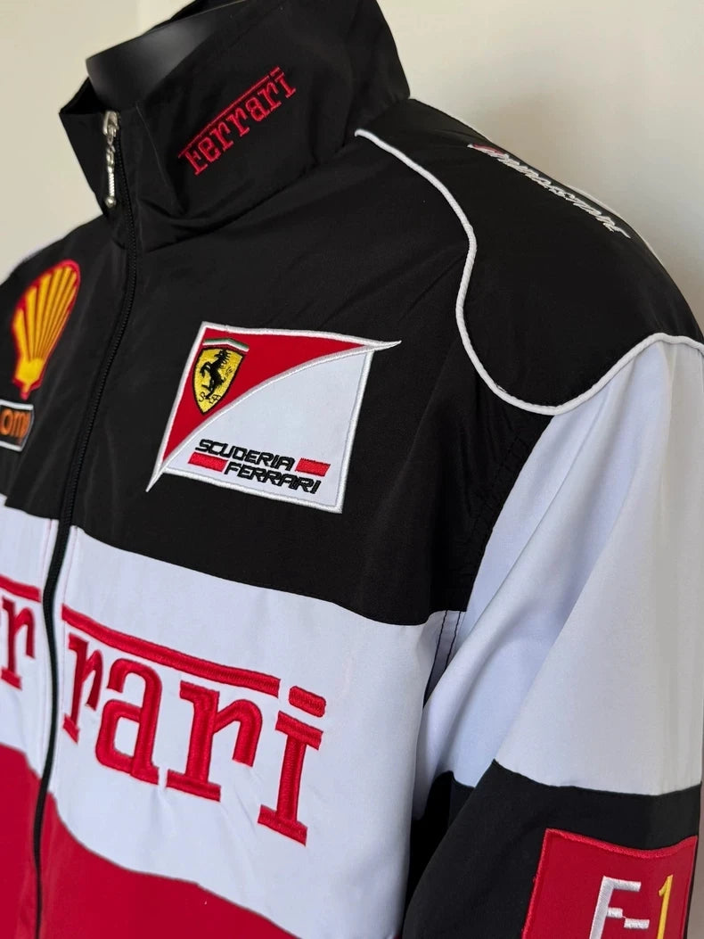 Embroidered F1 Racing Suit Casual Jacket - Custom Motorcycle Jackets