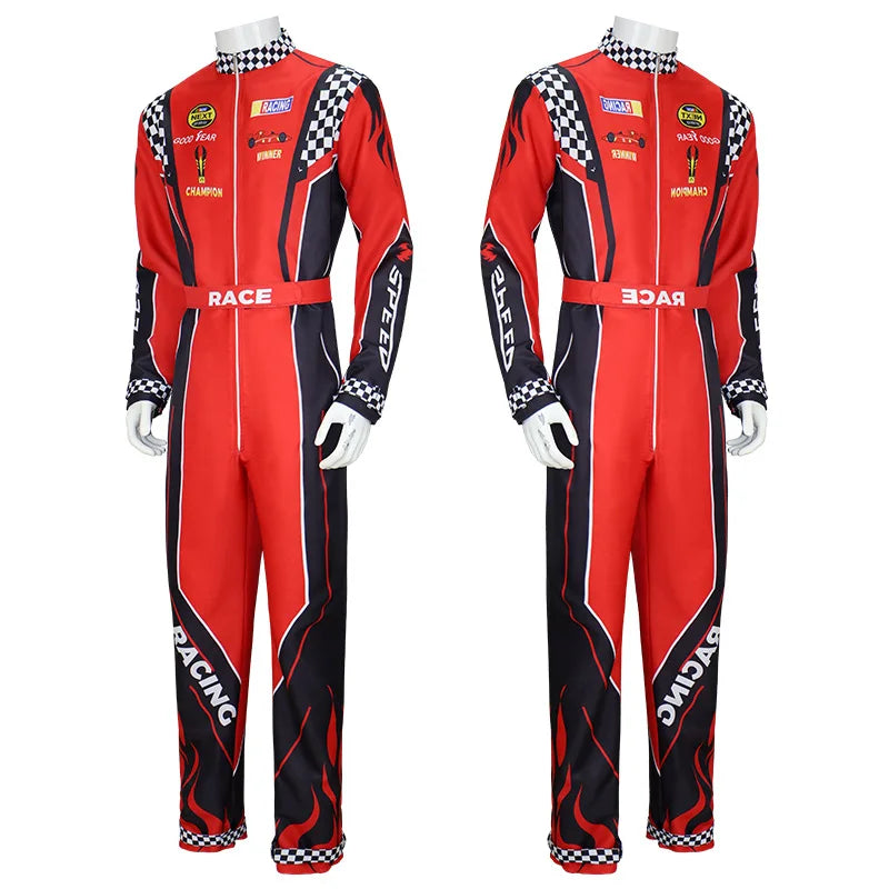 Highway cycling drifting racer kart jumpsuit training suit