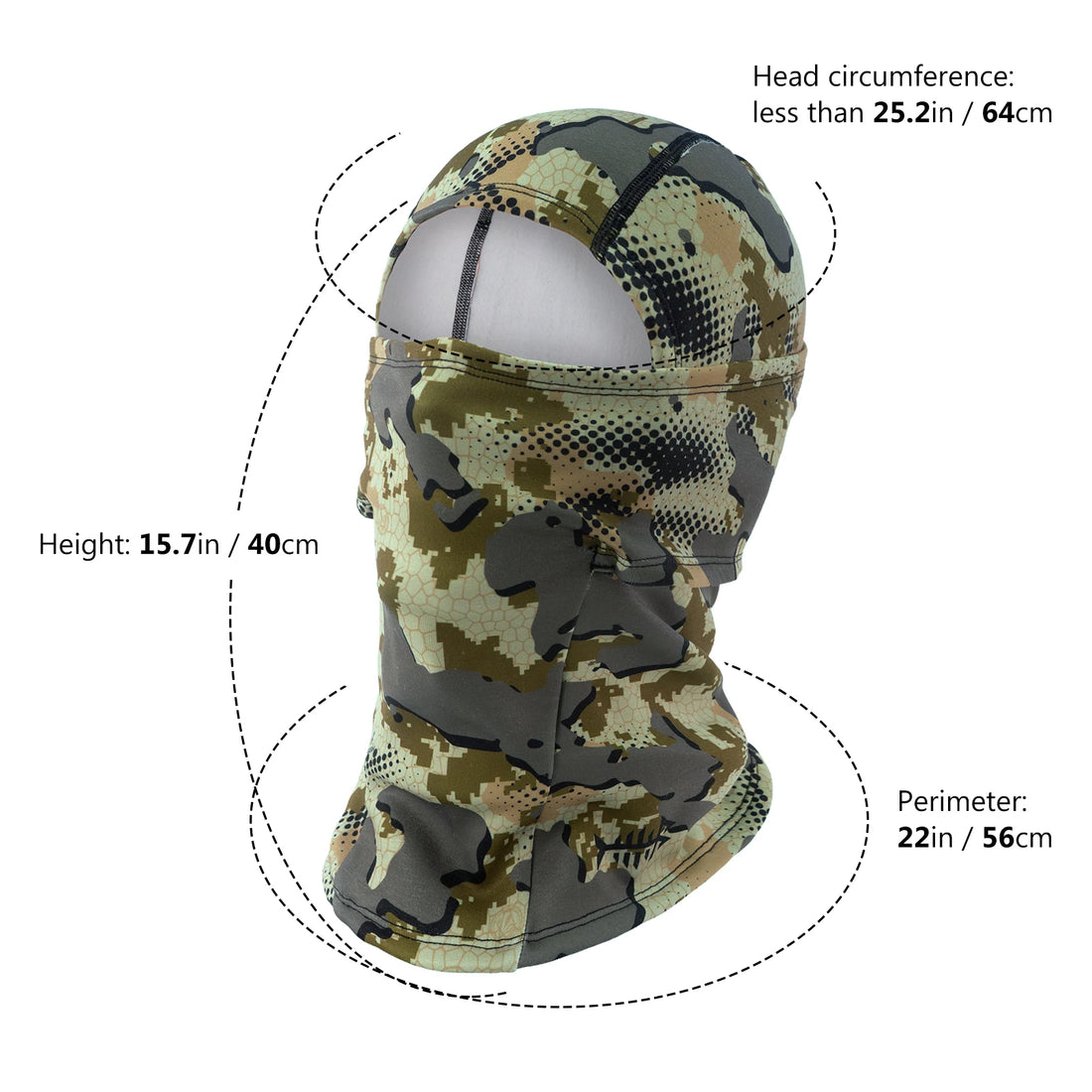 Hood Mask Windproof Fleece Neck Gaiter  Fishing Hunting Motorcycling