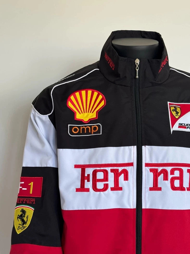 Embroidered F1 Racing Suit Casual Jacket - Custom Motorcycle Jackets