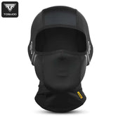 Unisex Balaclava Motorcycle Face Mask with knit polyester nylon fabric and elastic edging
