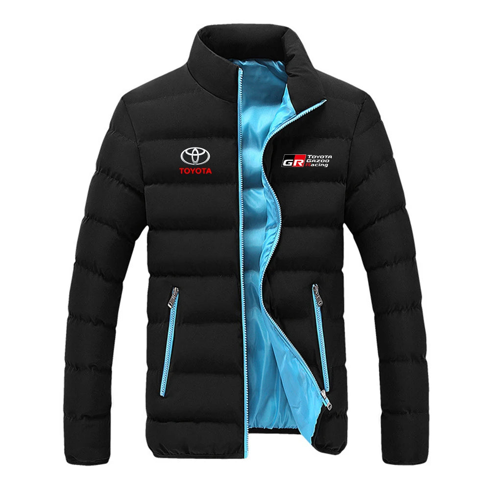 Toyota GR Racing Logo Print Autumn Winter Solid Color Outdoor