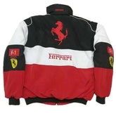 Embroidered F1 Racing Suit Casual Jacket Man Full Length - Race Blaze