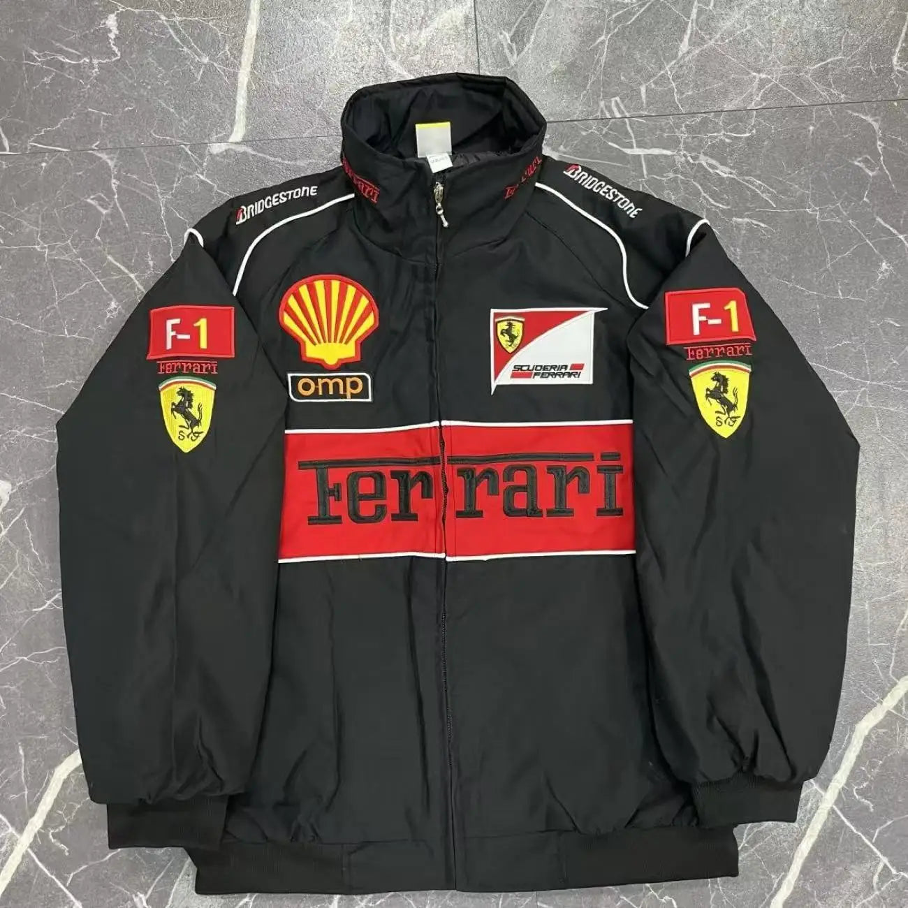Embroidered F1 Racing Suit Casual Jacket Men and Women Motorcycle