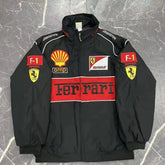 Embroidered F1 Racing Suit Casual Jacket Man Full Length - Race Blaze