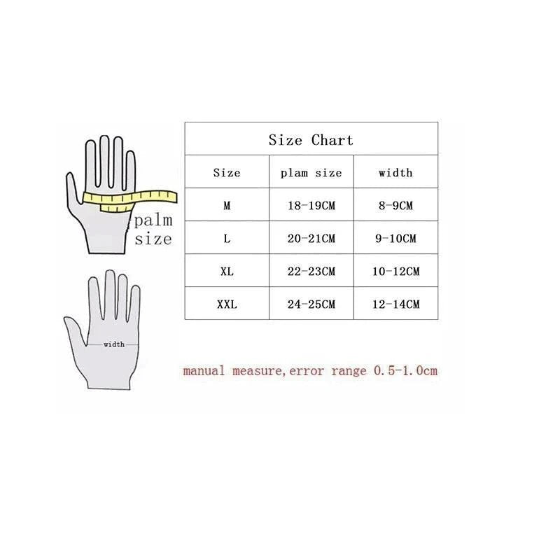 Motorcycle Gloves Winter Waterproof Leather details - Race Blaze
