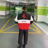 Embroidered F1 Racing Suit Casual Jacket Man Full Length - Race Blaze